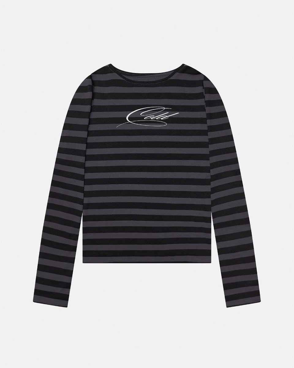 MOONLINE LONGSLEEVE TOP GRÅ - Bild 2