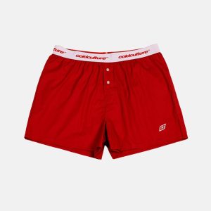 BOXERS ORIGINAL PACK VIVID RED/BROWN