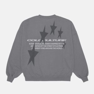 COSMOS ARC CREWNECK SMOKEY GREY