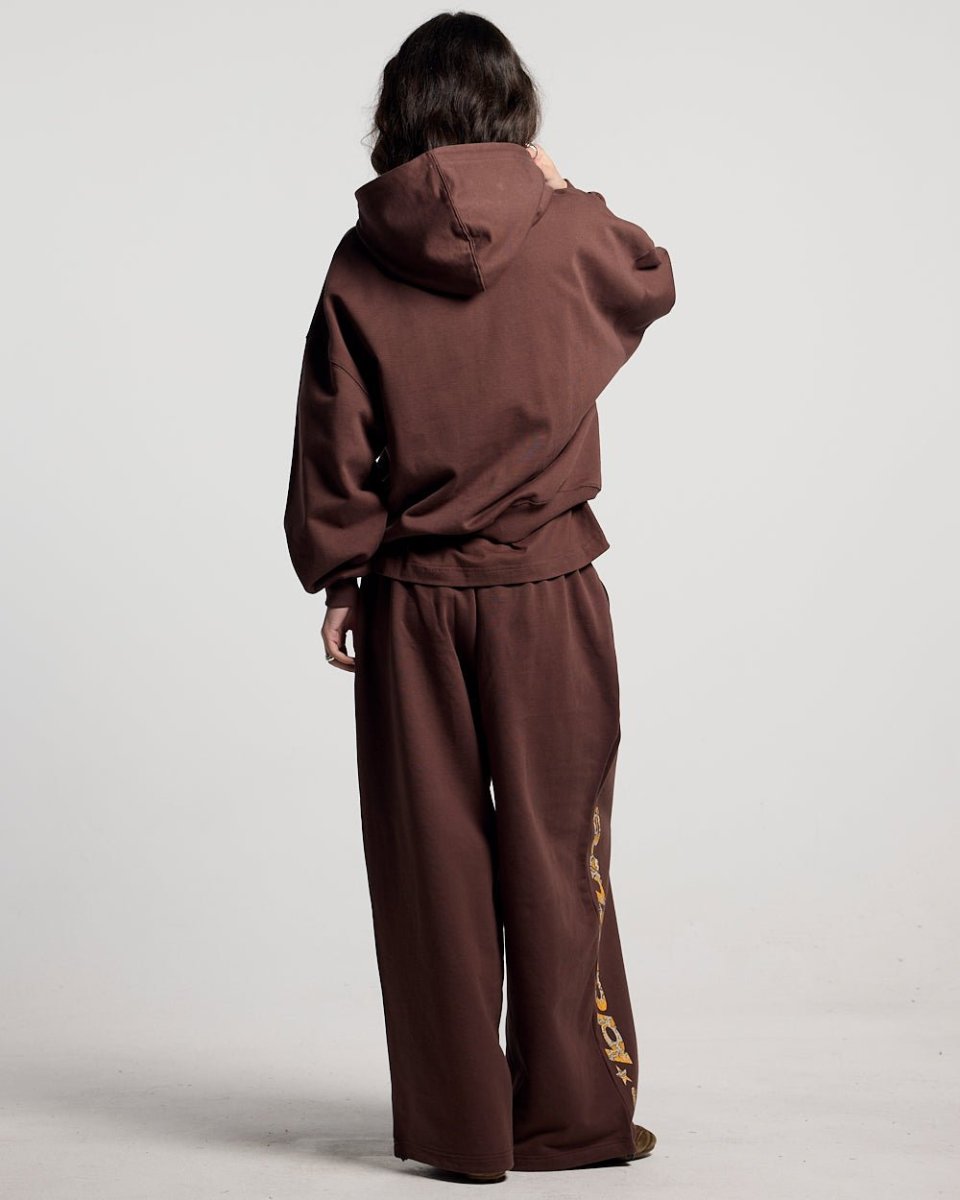 WILD SNAKE HOODIE BROWN - Bild 6