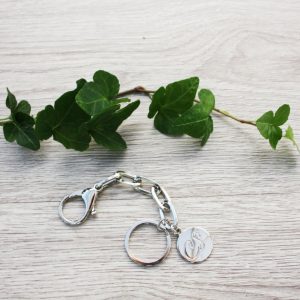 CL Sapphire Sassy Keyring