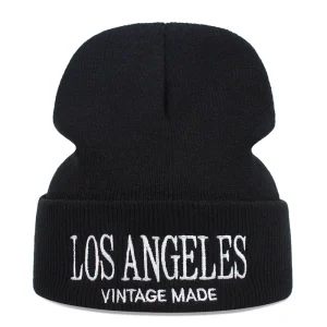 Los Angeles Vintage Made Svart Mössa