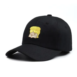 Trump Haircut Svart Adjustable Keps