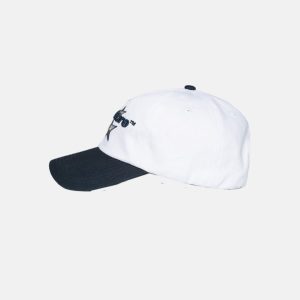 ITALIC STARS HATT IVORY VIT/BLÅ