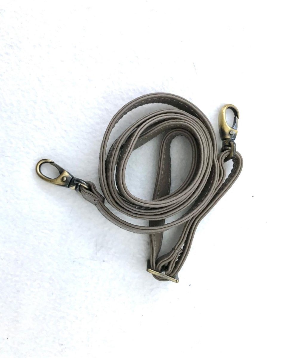Handväska / Bagpod – Läder, beige/taupe - Bild 4