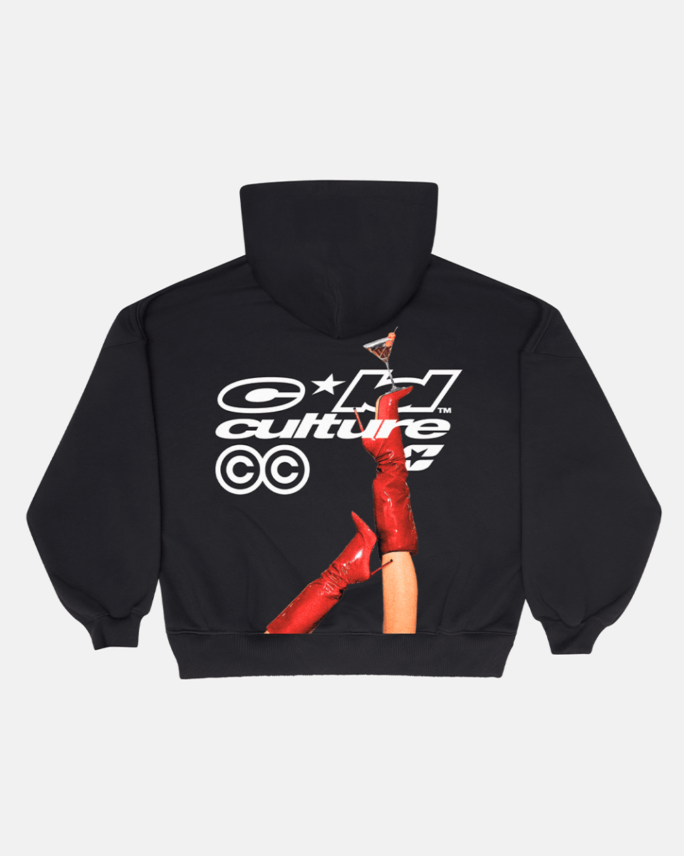 JAG GAR VATTENHOODIE SVART - Bild 3