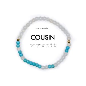 Armband, morsekod – COUSIN