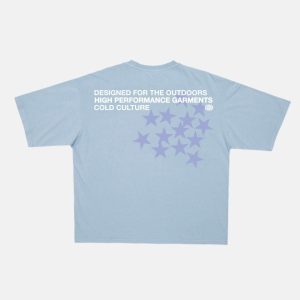 ASTRO TEE SHADY BLUE