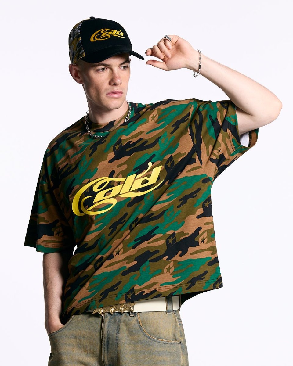CAMO TEE GRÖN