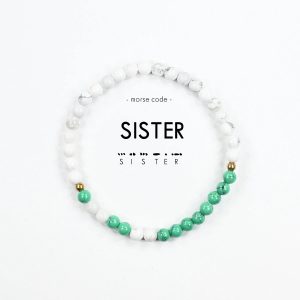 Armband, morsekod – SISTER