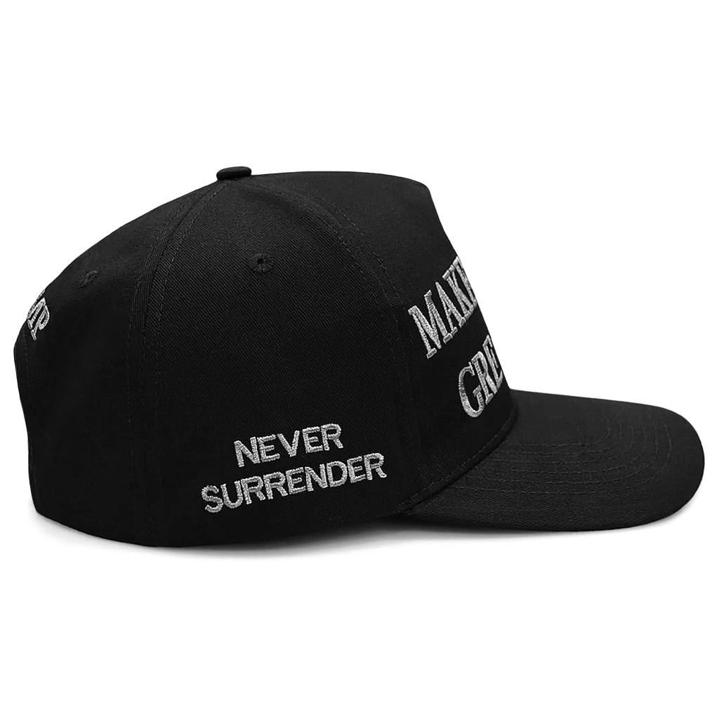 Never Surrender Dark MAGA Trucker Keps - Bild 6